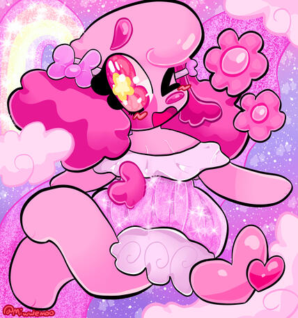 stuck in a pink hue